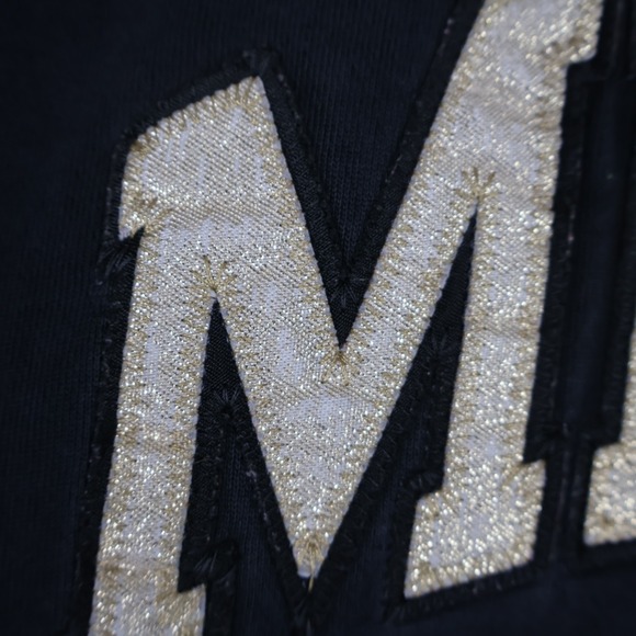 Vintage Y2K Mizzou Tigers Embroidered Glitter Logo Pullover Hoodie Small 20.5x23 - Picture 6 of 16